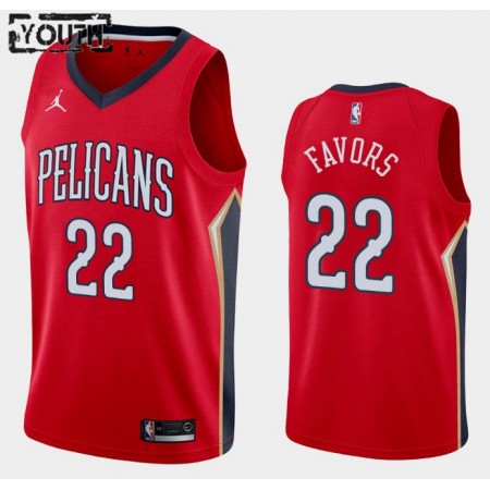 Kinder NBA New Orleans Pelicans Trikot Derrick Favors 22 Jordan Brand 2020-2021 Statement Edition Swingman